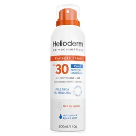 Protetor Solar Helioderm Suncare Spray FPS30 200ml