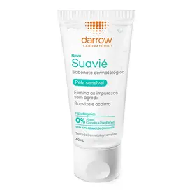 Sabonete Líquido Facial Darrow Suavié Peles Sensíveis ou Sensibilizadas 60ml