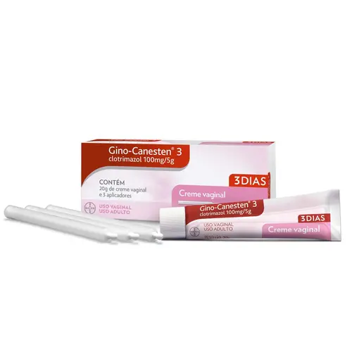 Gino-Canesten 20mg/g Creme Vaginal 20g + 3 Aplicadores