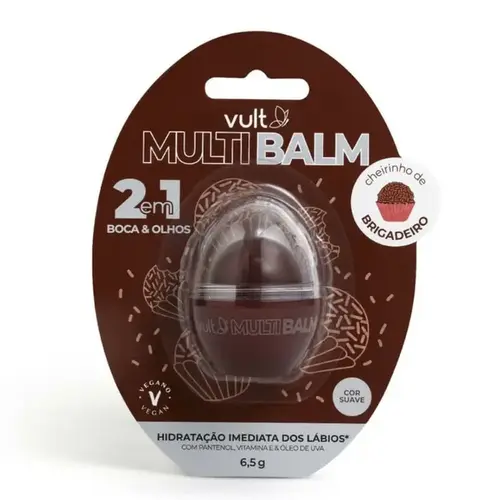 Multi Balm 2 em 1 Vult Brigadeiro 6,5g