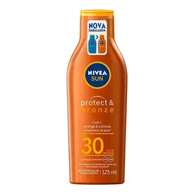 Protetor Solar Nivea Sun Protect & Bronze FPS30 125ml