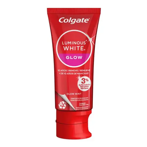 Creme Dental Colgate Luminous White Glow 70g