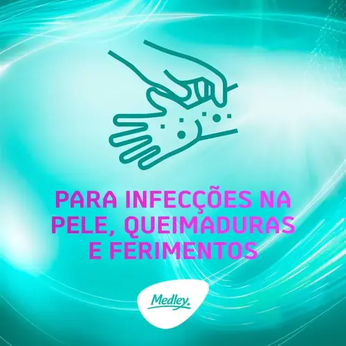 Sulfato de Neomicina 5mg + Bacitracina Zíncica + 250UI/g - Pomada 50g - Medley - Genérico