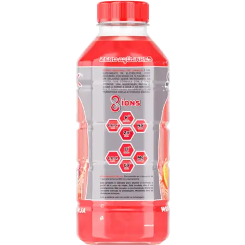 Sorox Bebida Hidratante Eletrólitos Morango com Laranja Zero Açúcar 550ml