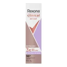 Desodorante Feminino Rexona Clinical Extra Dry Aerosol 150ml
