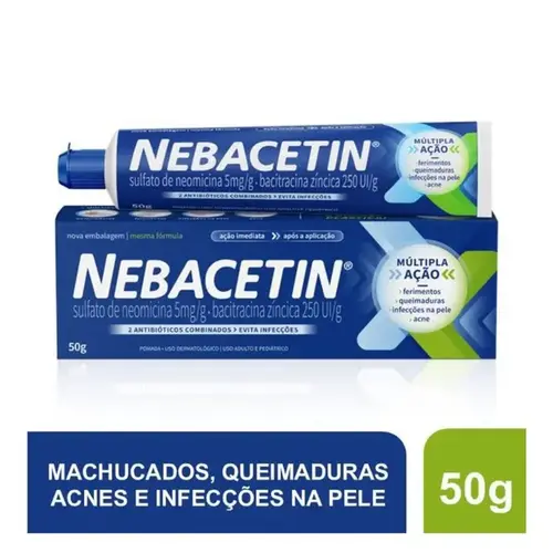 Nebacetin Pomada 50g