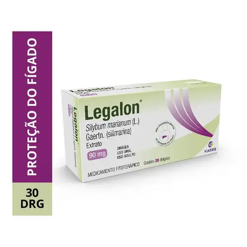Legalon 90mg 30 Drágeas