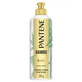 Creme de Pentear Pantene Bambu Nutre e Cresce 240g
