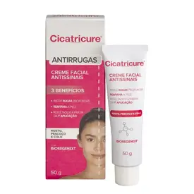 Creme Facial Antissinais Cicatricure Antirrugas FPS30 Diurno 50g