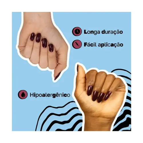 Esmalte Risqué Lollapalooza Cremoso Palco Cherry 8ml