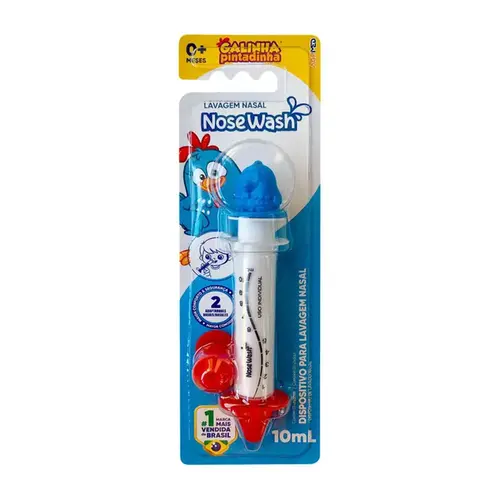 Seringa para Lavagem Nasal Galinha Pintadinha 10ml - Nosewash