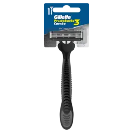Aparelho De Barbear Gillette Prestobarba 3 Carvão - 1 Unidade