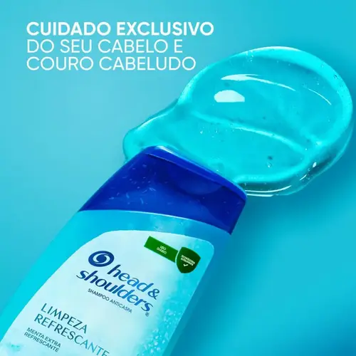 Shampoo Head & Shoulders Men Anticaspa Limpeza Refrescante 400ml