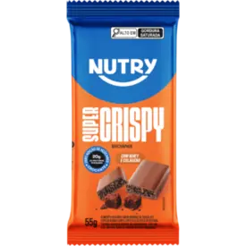 Barra de Proteína Nutry Super Crispy Brownie 55g