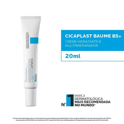 Creme Multirreparador La Roche-Posay Cicaplast Baume B5+ 20ml