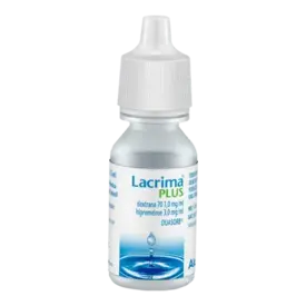 Colírio Lacrima Plus 1mg/ml + 3mg/ml 15ml