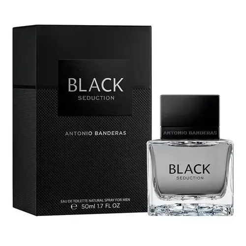 Perfume Masculino Antonio Banderas - Seduction in Black EDT 50ml