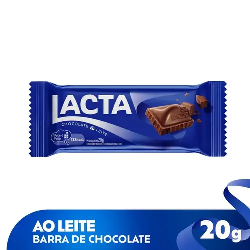 Chocolate Lacta Ao Leite Mini Barra 20g