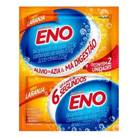 Sal de Frutas Eno - Sabor Laranja - 2 Envelopes de 5g Cada