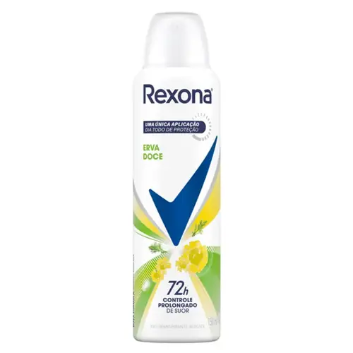 Desodorante Rexona Erva Doce Aerosol Feminino 150ml