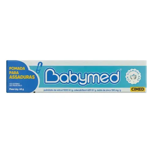 Pomada para Assadura Babymed Menino Azul 45g