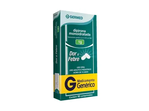 Dipirona 1G 10 Comprimidos - Germed - Genérico