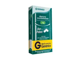 Dipirona 1G 10 Comprimidos - Germed - Genérico
