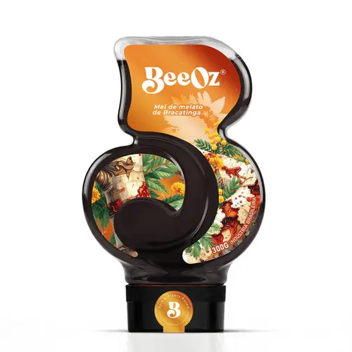 Mel de Melato de Bracatinga Beeoz Puro Pote 300g