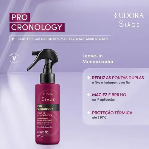 Leave-in Memorizador Siàge Pro Cronology 100ml