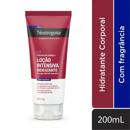 Hidratante Corporal Neutrogena Norwegian Loção Intensiva Com Fragrância 200ml
