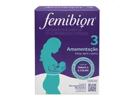 Femibion 3 - Amamentação (Após o Parto) - 28 Comprimidos e 28 Cápsulas