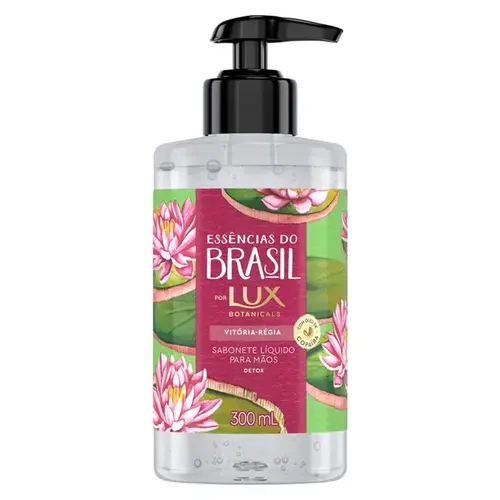 Sabonete Líquido para as Mãos Lux Botanicals Essências do Brasil Vitória-Régia 300ml