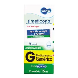 Simeticona 75mg/ml - Gotas 15ml - EMS