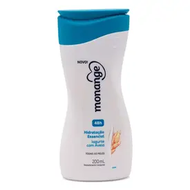 Hidratante Desodorante Corporal Monange Iogurte com Aveia 200ml