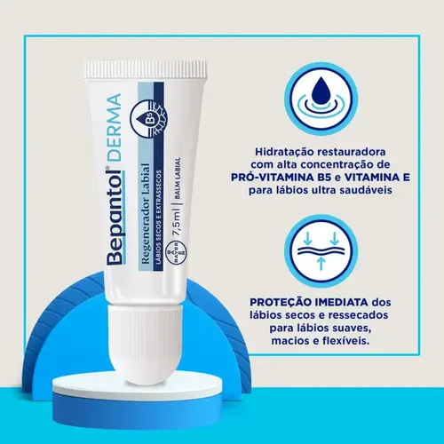 Regenerador Labial Bepantol Derma 7,5ml