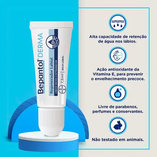Regenerador Labial Bepantol Derma 7,5ml