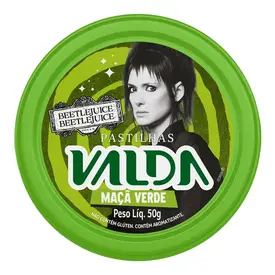Pastilha Valda Beetlejuice Maçã-Verde 50g