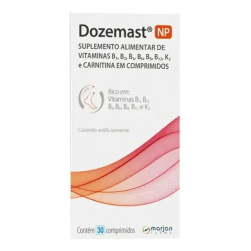 Suplemento Alimentar Dozemast NP 30 Comprimidos