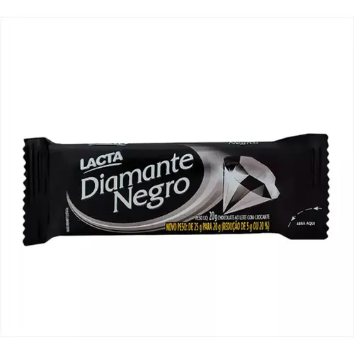 Chocolate Diamante Negro 20g - Lacta