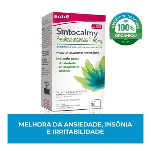 Sintocalmy 300mg - 20 Comprimidos
