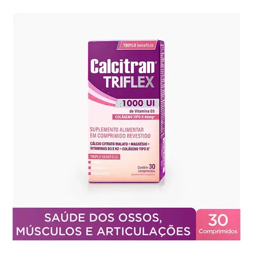 Calcitran Triflex 30 Comprimidos