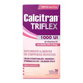 Calcitran Triflex 30 Comprimidos