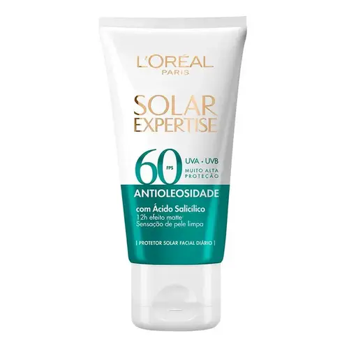 Protetor Solar Facial L'Oréal Paris Expertise Antioleosidade FPS60 40g