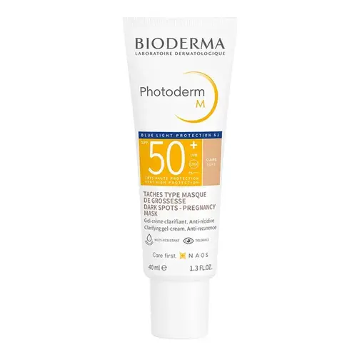 Protetor Solar Facial Photoderm Dorée Bioderma Pele Clara FPS50 40ml