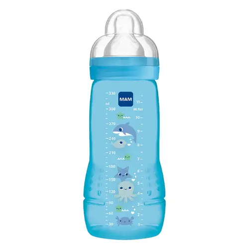 Mamadeira MAM Easy Active 4M+ Azul 330ml