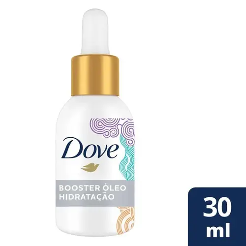 Óleo de Cabelo Booster Dove Texturas Reais Óleo Hidratação 30ml