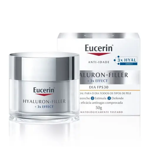Creme Facial Anti-Idade Eucerin Hyaluron-Filler Dia FPS30 50ml