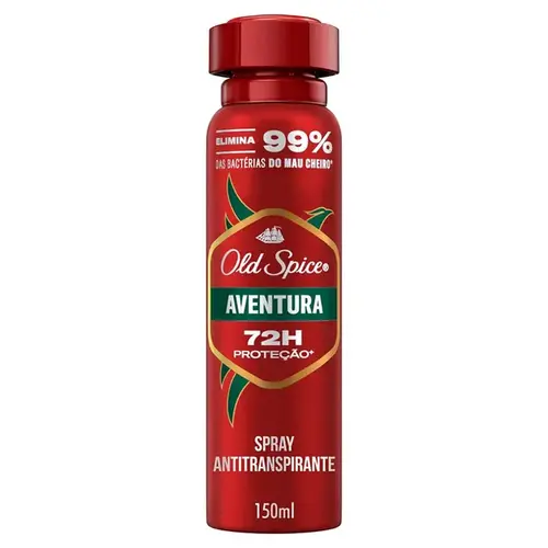 Desodorante Old Spice Adventure Valentia e Madeira Aerosol Masculino 150ml
