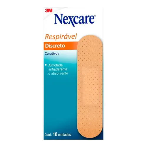 Curativo Nexcare 3M Tradicional 10 Unidades