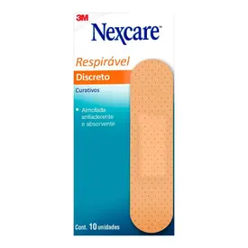 Curativo Nexcare 3M Tradicional 10 Unidades